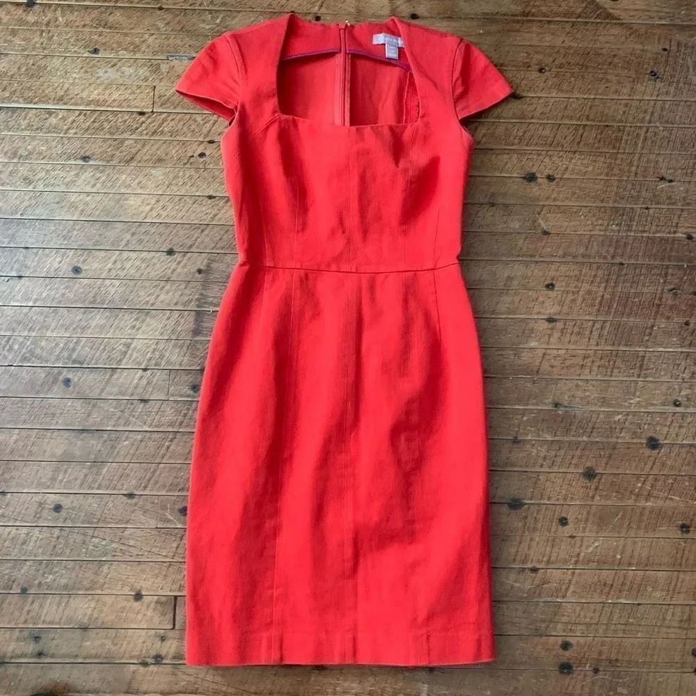 Banana Republic sweetheart 0P business casual pencil dress
